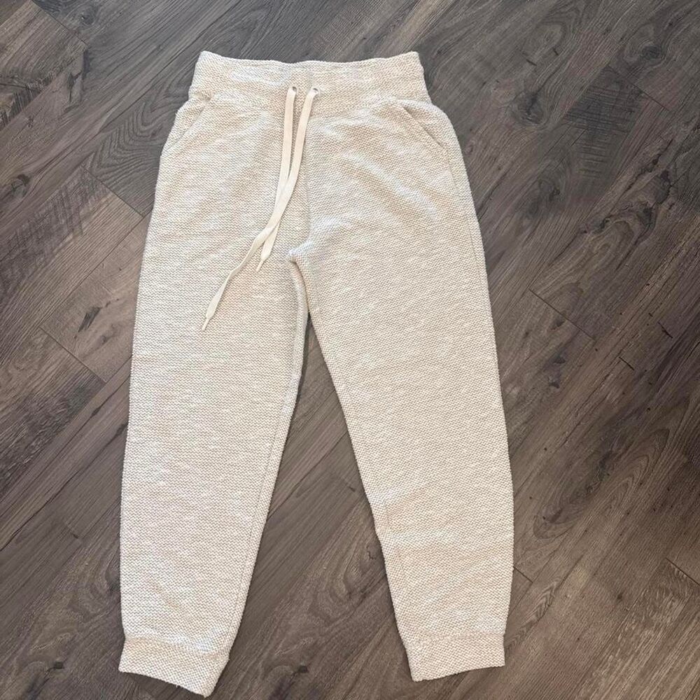 OFFLINE by Aerie Womens Grey Cream Soft Knit Joggers Size M